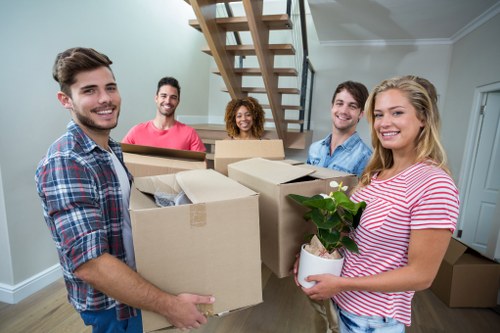 House removalists preparing for a residential move in Bexley