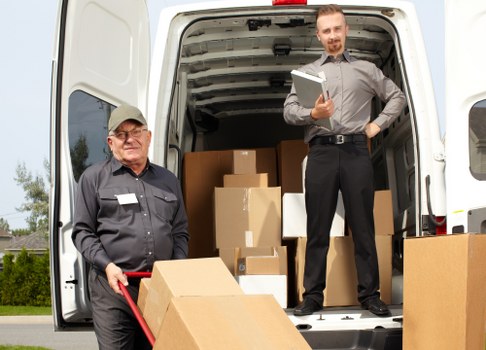 Local man with van service helping with a move in Bexley