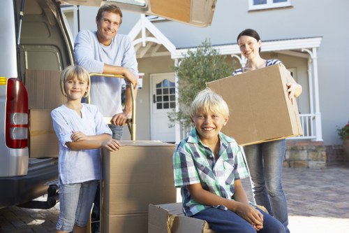 Local removals vehicle and furniture moving in a Bexley neighbourhood