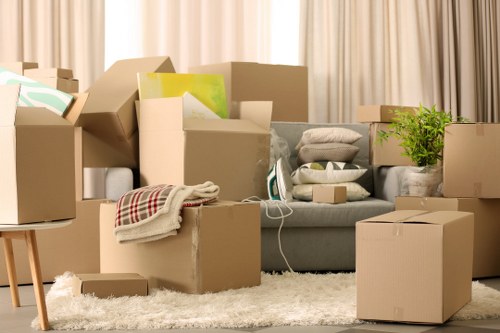 Checklist and preparation scene for house removals in Bexley