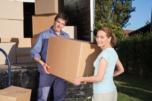 Packing and transport support for business relocation in Bexley